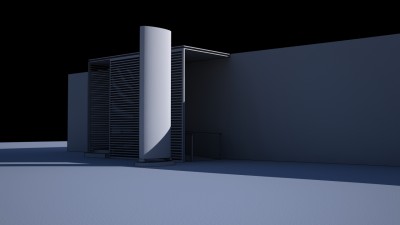 The first version of model and render