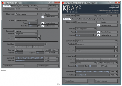 KRay 2.0 LScript UI Re-Layout Test