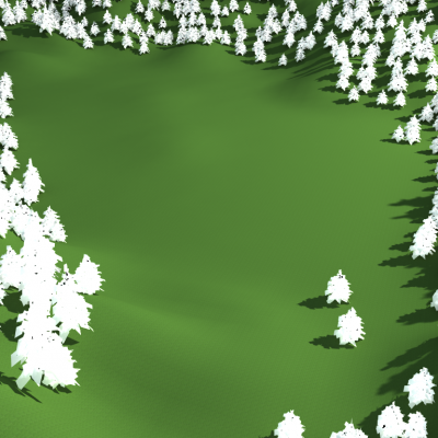 Broken low poly trees :(